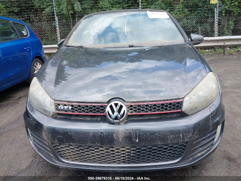 2010 Volkswagen Gti 2-Door VIN: WVWFV7AJ7AW203767 Lot: 39679315