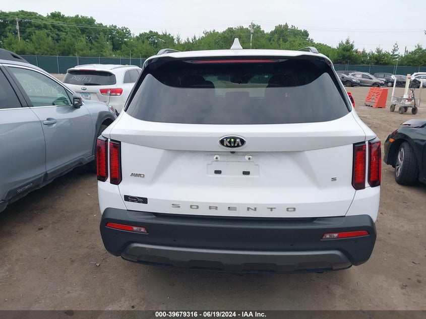 2021 Kia Sorento S VIN: 5XYRLDLC5MG046726 Lot: 39679316