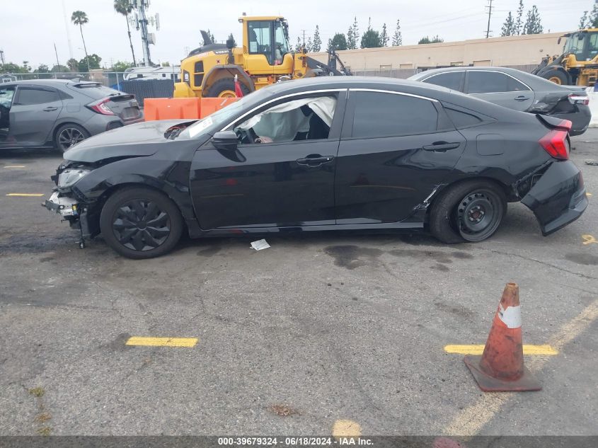 2020 Honda Civic Lx VIN: 2HGFC2F67LH588375 Lot: 39679324