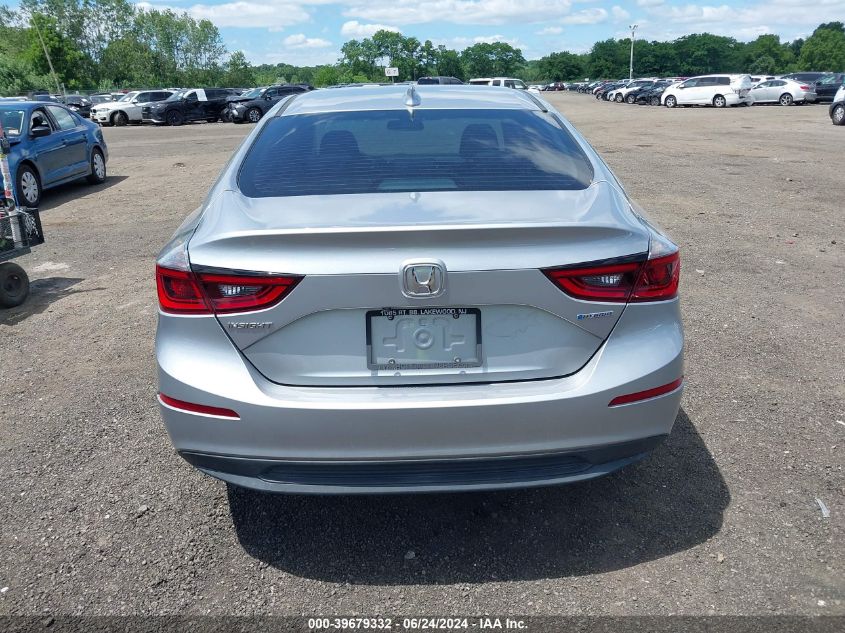 2019 Honda Insight Ex VIN: 19XZE4F52KE009392 Lot: 39679332