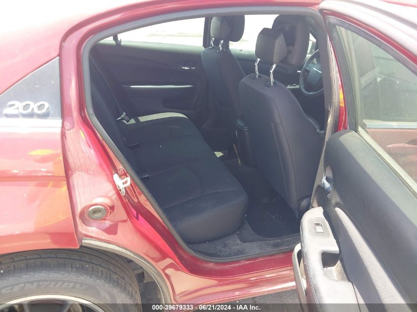 2012 Chrysler 200 Lx VIN: 1C3CCBAB2CN246737 Lot: 39679333