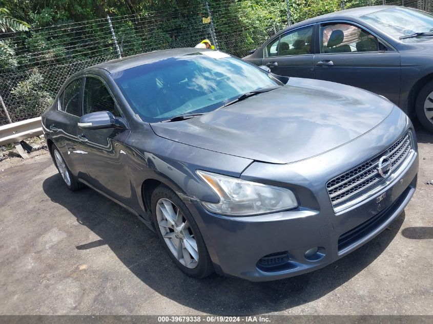 2010 Nissan Maxima 3.5 Sv VIN: 1N4AA5AP7AC810452 Lot: 39679338