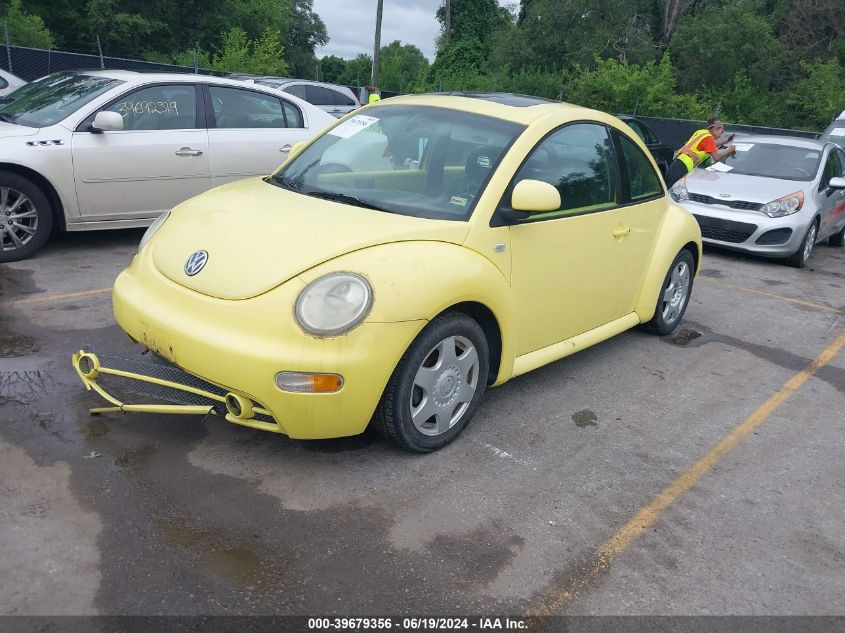 2000 Volkswagen New Beetle Gls VIN: 3VWCA21C9YM403737 Lot: 39679356