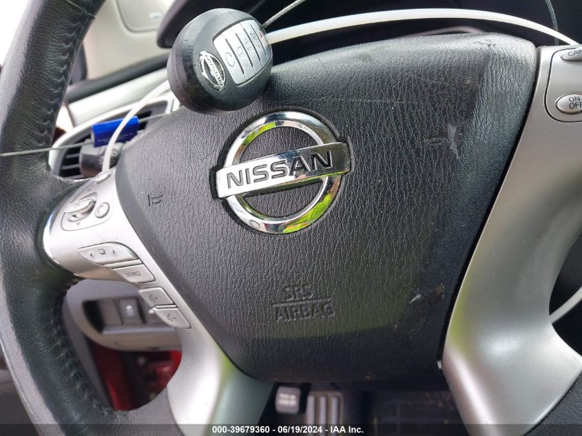 2017 Nissan Murano S/Sl/Sv/Platinum VIN: 5N1AZ2MG3HN168724 Lot: 39679360