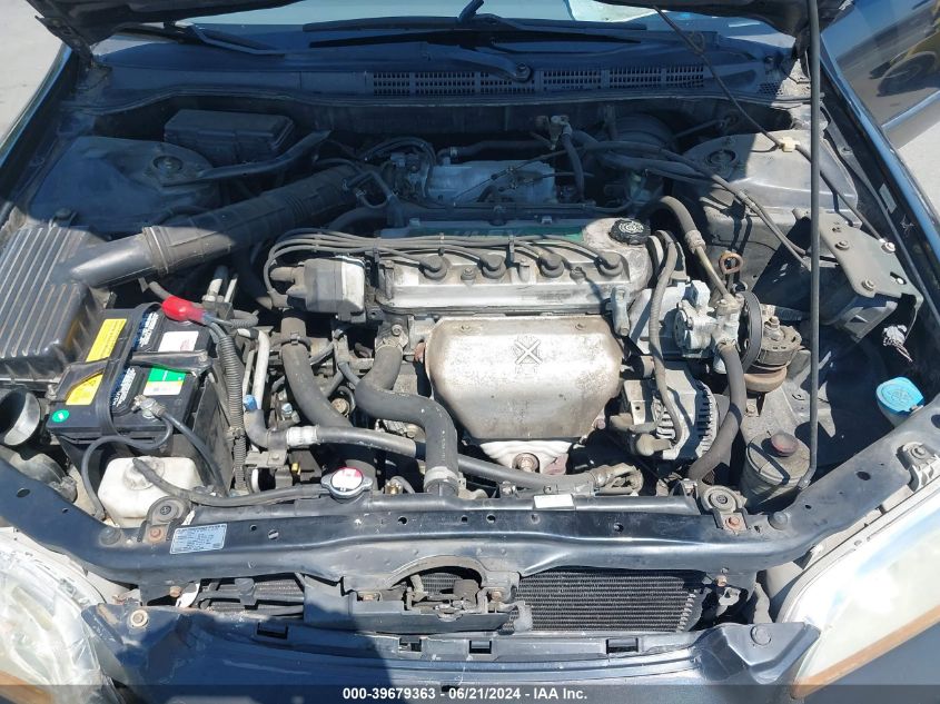 2000 Honda Accord 2.3 Lx VIN: 3HGCG6654YG704225 Lot: 39679363