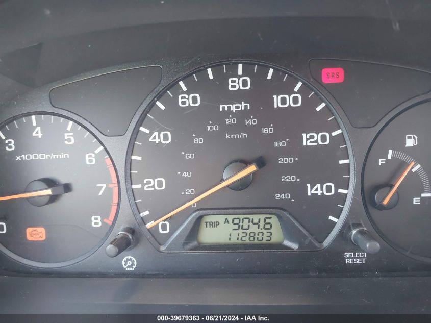 2000 Honda Accord 2.3 Lx VIN: 3HGCG6654YG704225 Lot: 39679363