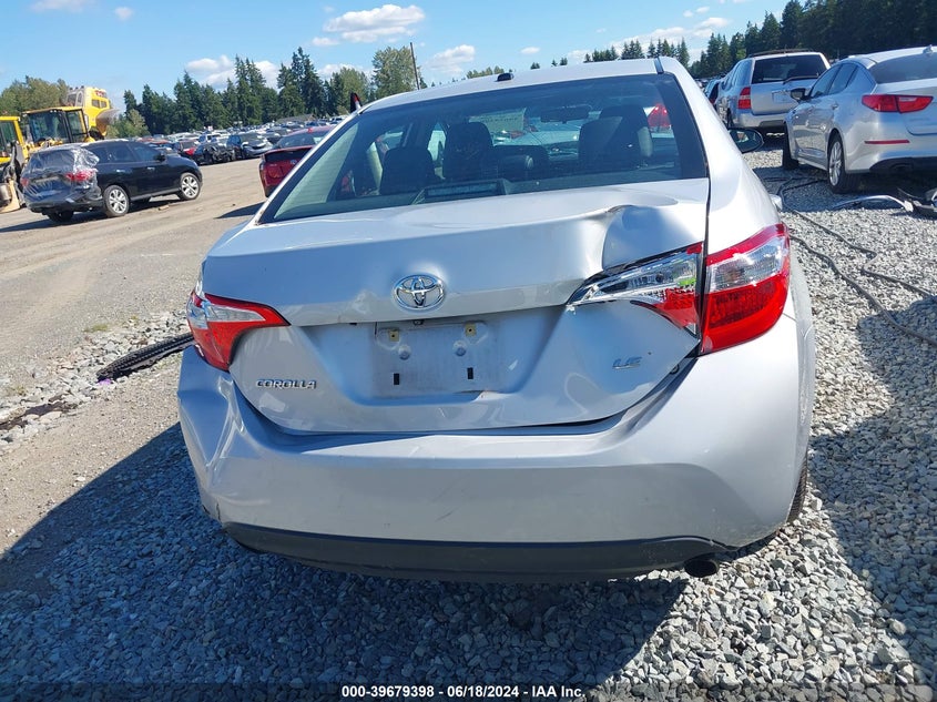 2014 Toyota Corolla Le Premium VIN: 2T1BURHE6EC076045 Lot: 39679398