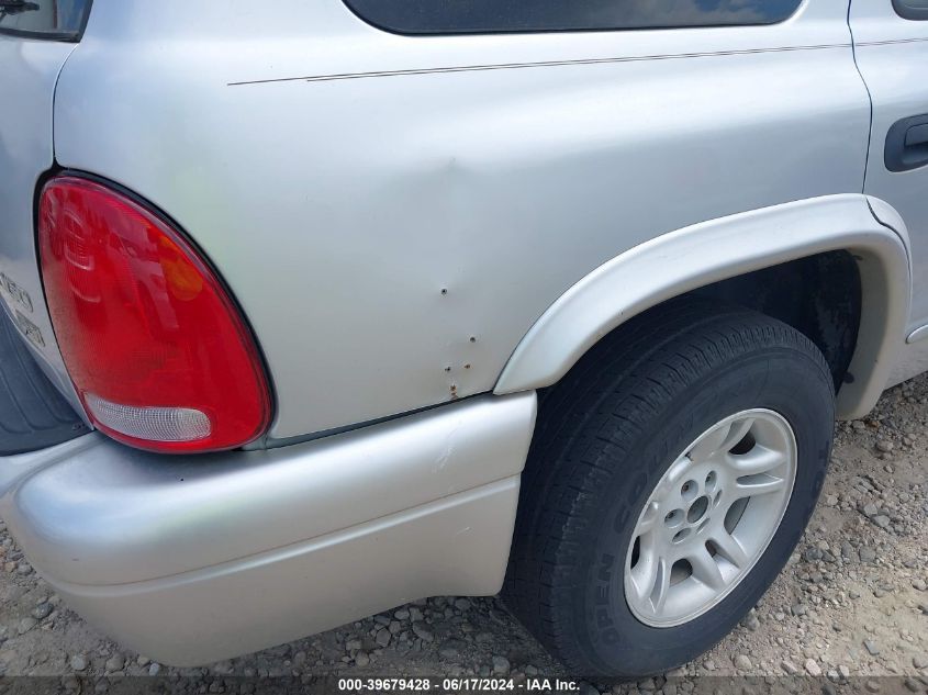 2003 Dodge Durango Slt VIN: 1D4HR48ZX3F600855 Lot: 39679428