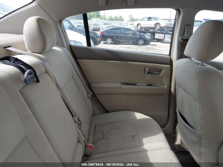 2010 Nissan Sentra 2.0S VIN: 3N1AB6AP2AL706794 Lot: 39679434