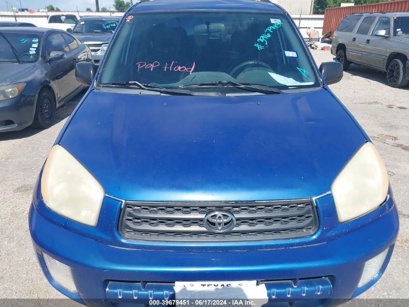 2002 Toyota Rav4 VIN: JTEGH20V620045151 Lot: 39679451