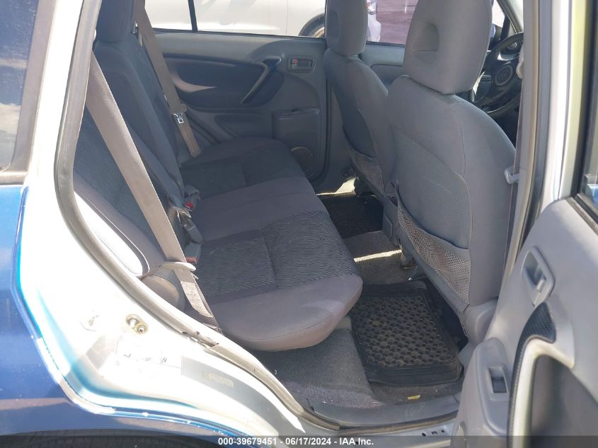 2002 Toyota Rav4 VIN: JTEGH20V620045151 Lot: 39679451