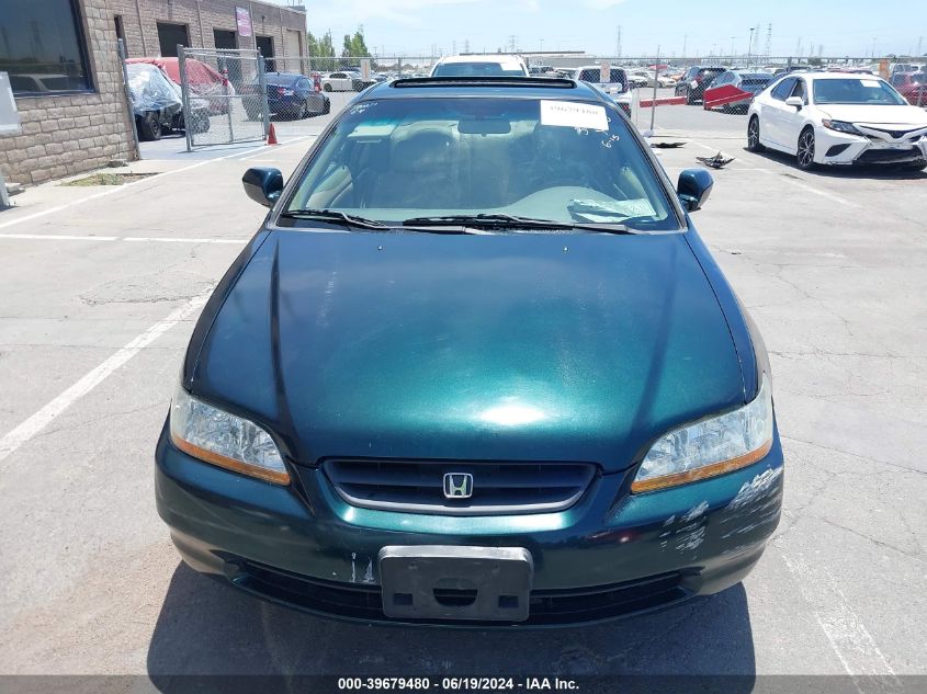 1999 Honda Accord Ex V6 VIN: 1HGCG2258XA022573 Lot: 39679480