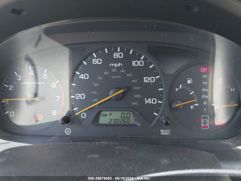 1999 Honda Accord Ex V6 VIN: 1HGCG2258XA022573 Lot: 39679480