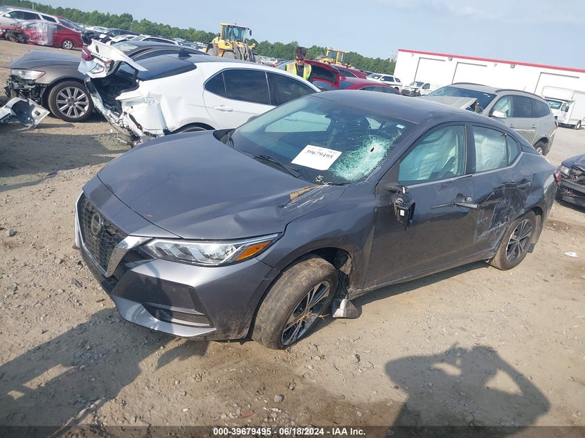 VIN 3N1AB8CV5MY205509 2021 NISSAN SENTRA SV