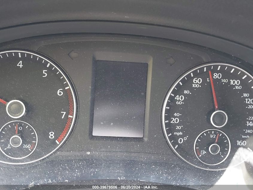 2013 Volkswagen Passat 2.5L Se VIN: 1VWBH7A31DC019886 Lot: 39679506