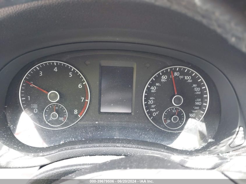 2013 Volkswagen Passat 2.5L Se VIN: 1VWBH7A31DC019886 Lot: 39679506