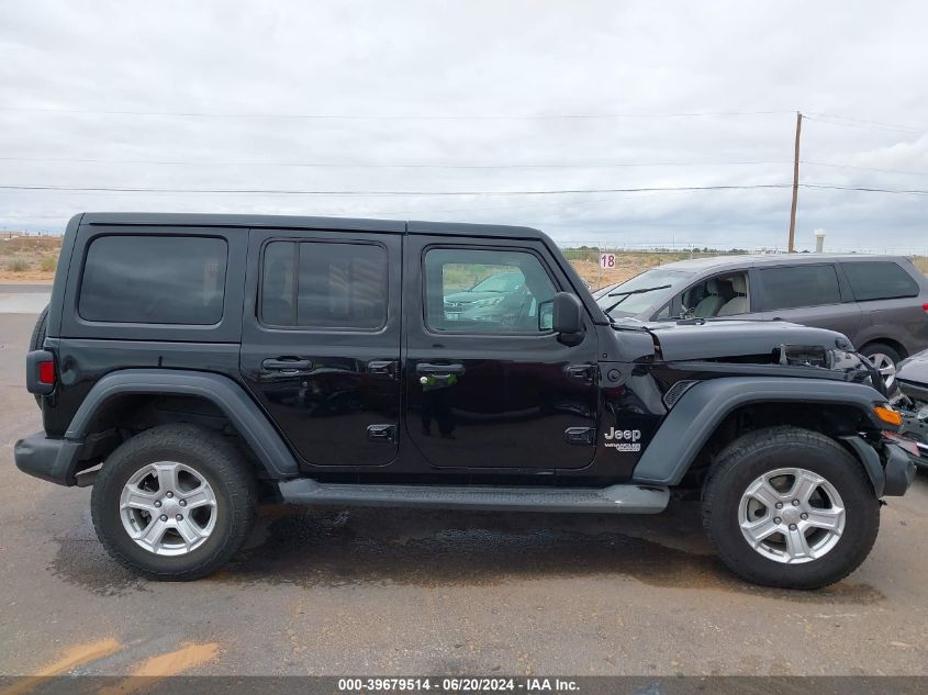 2018 Jeep Wrangler Unlimited Sport S 4X4 VIN: 1C4HJXDG5JW181000 Lot: 39679514