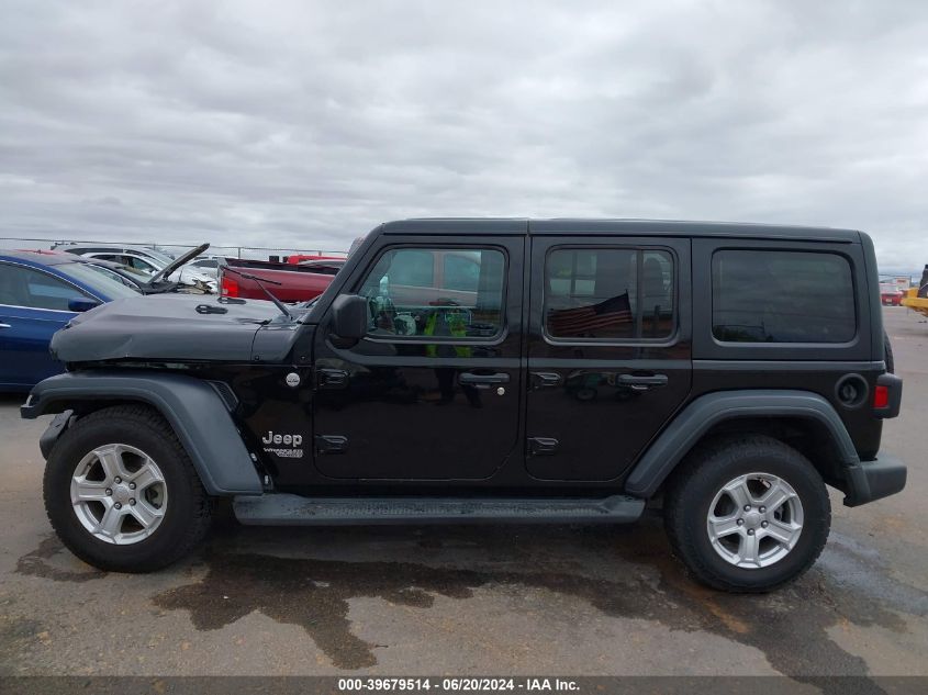 2018 Jeep Wrangler Unlimited Sport S 4X4 VIN: 1C4HJXDG5JW181000 Lot: 39679514