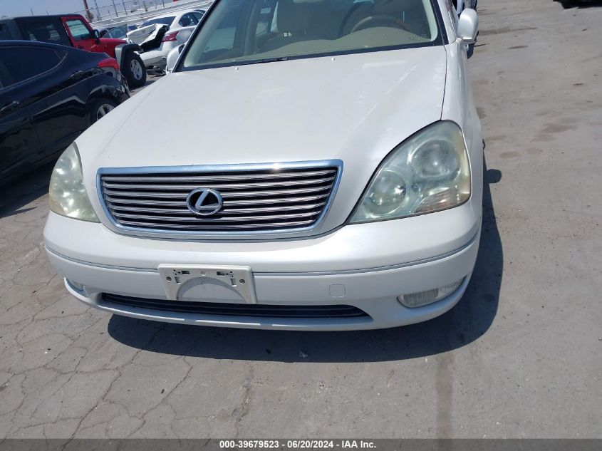 2001 Lexus Ls 430 VIN: JTHBN30F610031348 Lot: 39679523