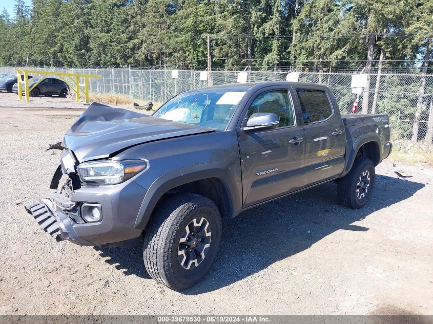 2022 Toyota Tacoma Double Cab/Sr/Sr5/Trd Sport/Trd Off Road/Trd Pro VIN: 3TMCZ5AN6NM480544 Lot: 39679530