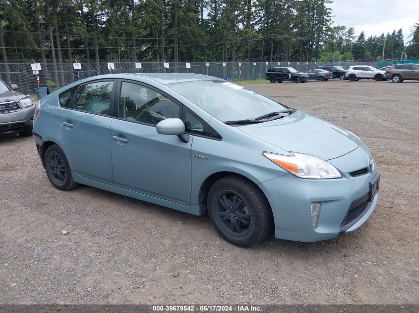 2014 Toyota Prius Three VIN: JTDKN3DU2E1774633 Lot: 39679542