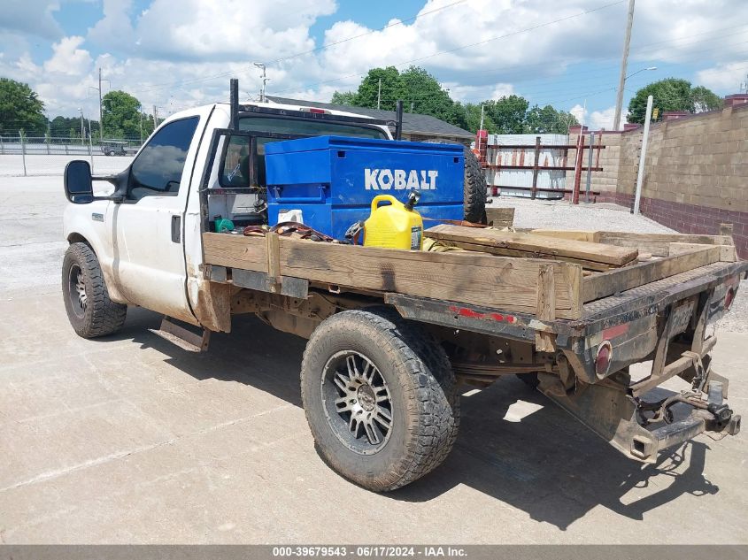 2005 Ford F-250 Xl/Xlt VIN: 1FTNF20505EC86163 Lot: 39679543