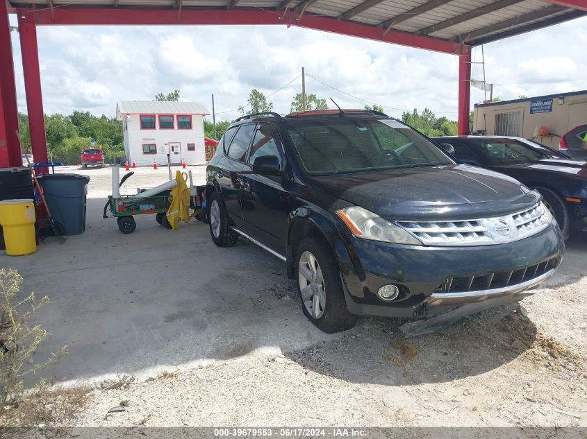 2006 Nissan Murano Sl VIN: JN8AZ08W96W522638 Lot: 39679553