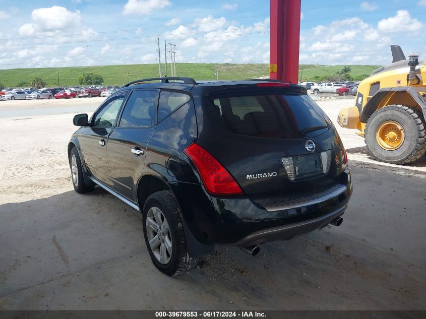 2006 Nissan Murano Sl VIN: JN8AZ08W96W522638 Lot: 39679553