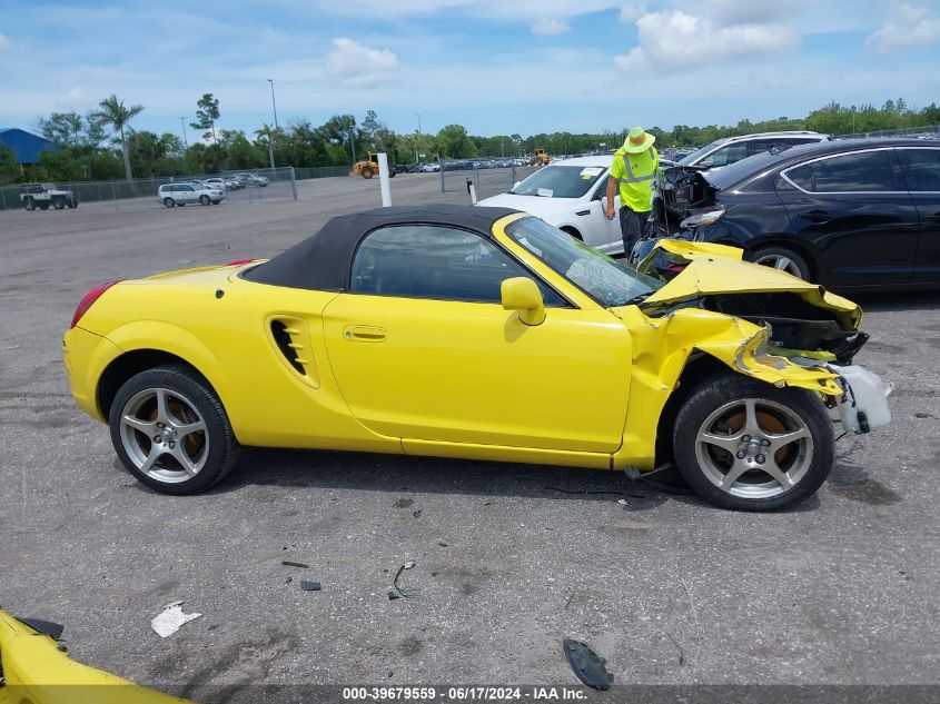 2003 Toyota Mr2 Spyder VIN: JTDFR320330065248 Lot: 39679559