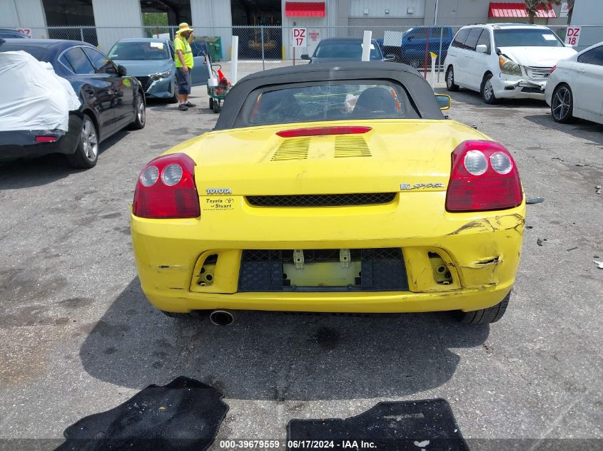 2003 Toyota Mr2 Spyder VIN: JTDFR320330065248 Lot: 39679559