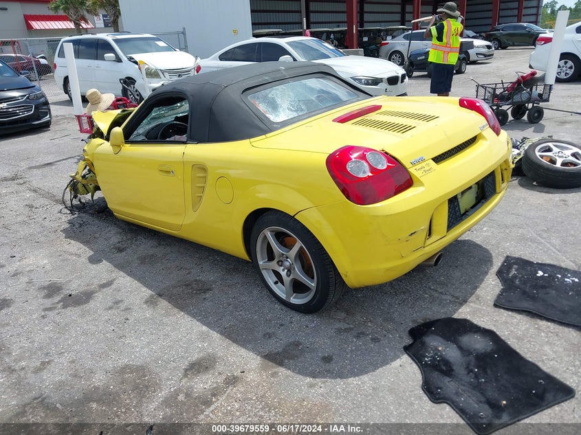 2003 Toyota Mr2 Spyder VIN: JTDFR320330065248 Lot: 39679559