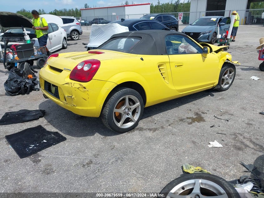 2003 Toyota Mr2 Spyder VIN: JTDFR320330065248 Lot: 39679559