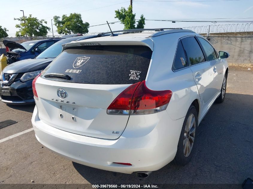 2014 Toyota Venza Le VIN: 4T3ZA3BB2EU086516 Lot: 39679560