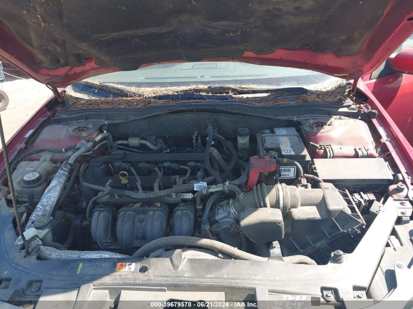 2010 Ford Fusion Sel VIN: 3FAHP0JAXAR110406 Lot: 39679578