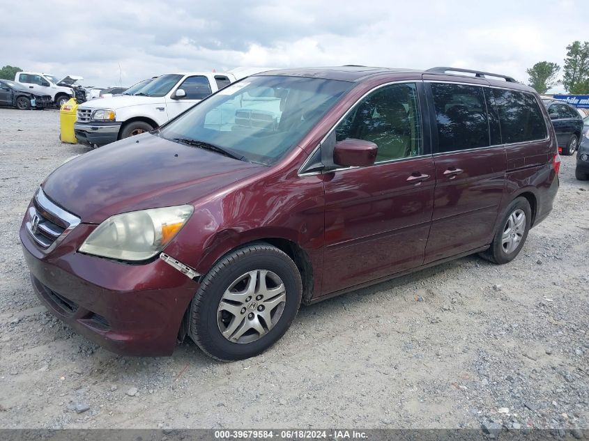 2007 Honda Odyssey Ex-L VIN: 5FNRL386X7B430607 Lot: 39679584