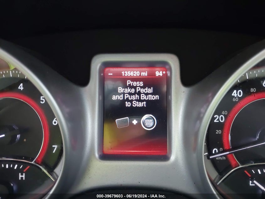 2013 Dodge Journey Sxt VIN: 3C4PDCBG3DT705494 Lot: 39679603