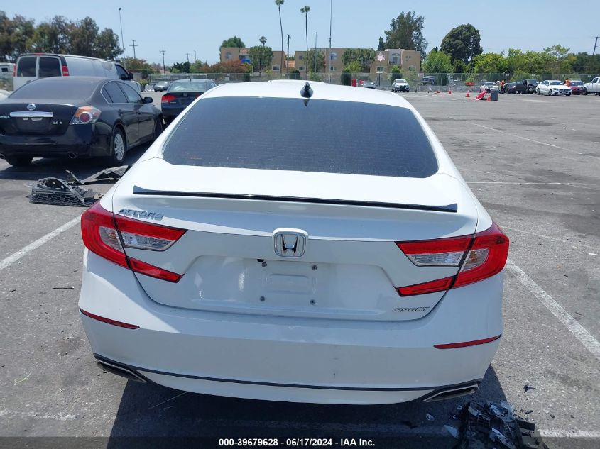 2021 Honda Accord Sport VIN: 1HGCV1F31MA074261 Lot: 39679628