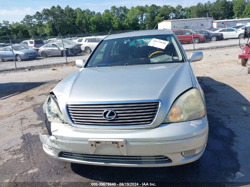 2002 Lexus Ls 430 VIN: JTHBN30F120080264 Lot: 39679640