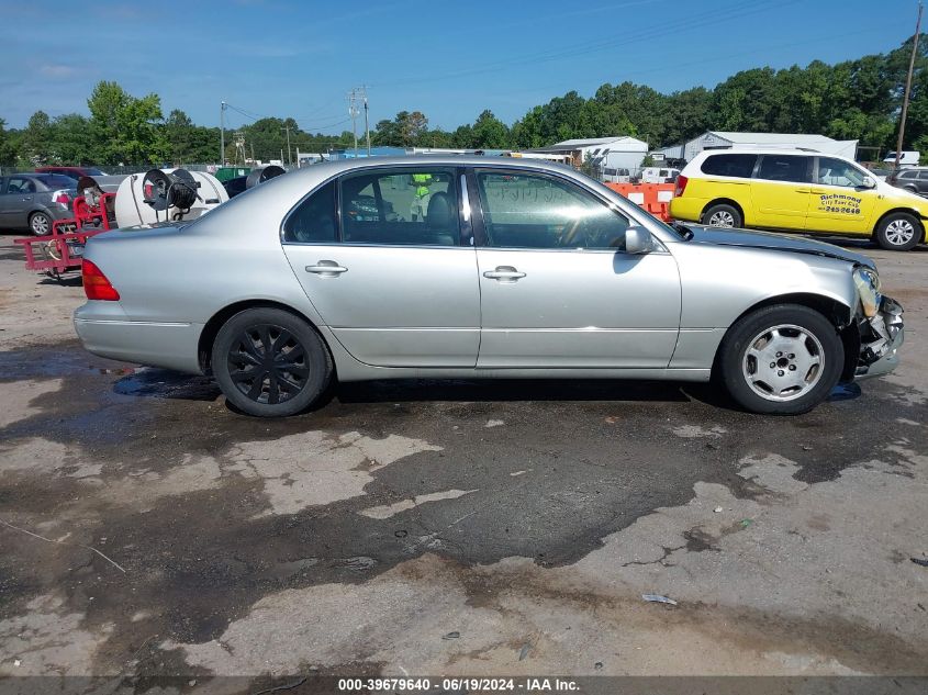 2002 Lexus Ls 430 VIN: JTHBN30F120080264 Lot: 39679640