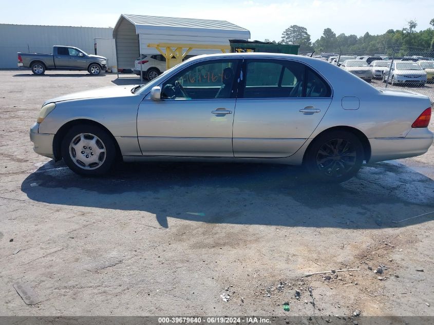 2002 Lexus Ls 430 VIN: JTHBN30F120080264 Lot: 39679640