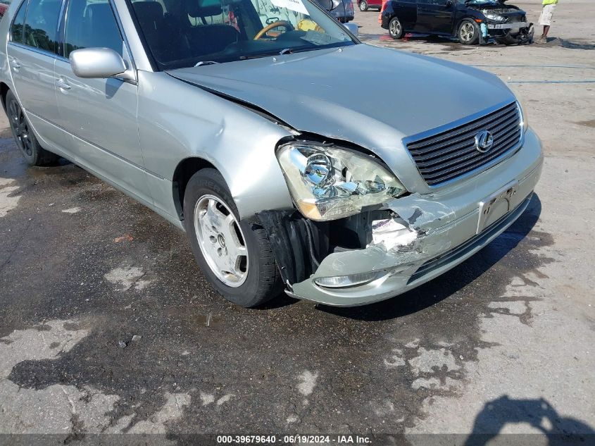 2002 Lexus Ls 430 VIN: JTHBN30F120080264 Lot: 39679640