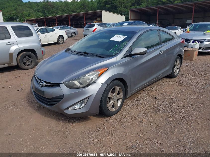 2013 Hyundai Elantra Gs VIN: KMHDH6AE0DU009251 Lot: 39679655