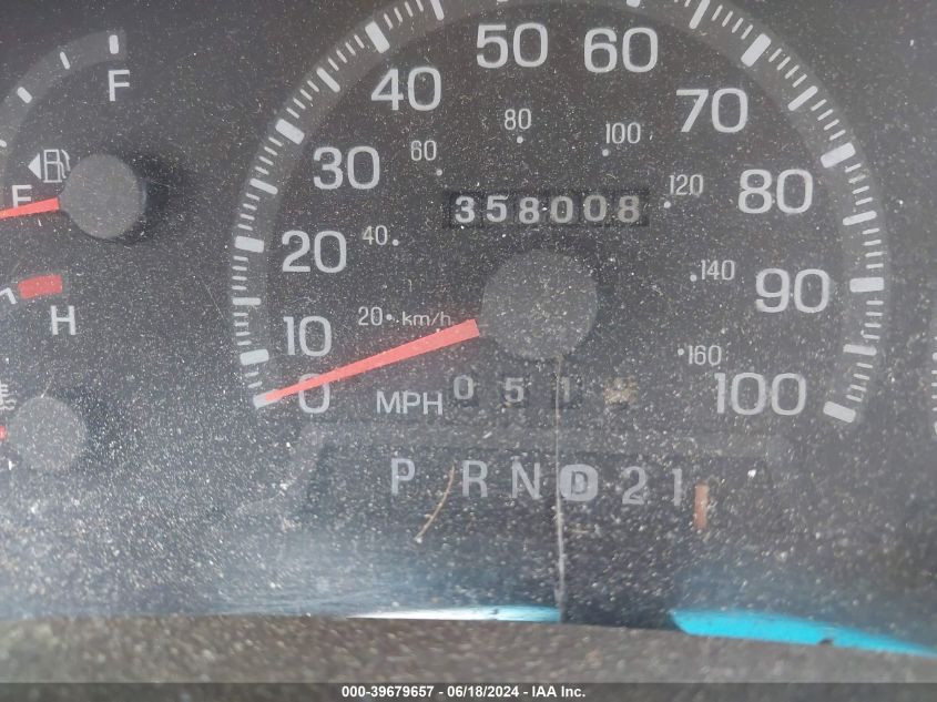 1998 Ford F-150 Lariat/Standard/Xl/Xlt VIN: 1FTZX17W5WNC01214 Lot: 39679657