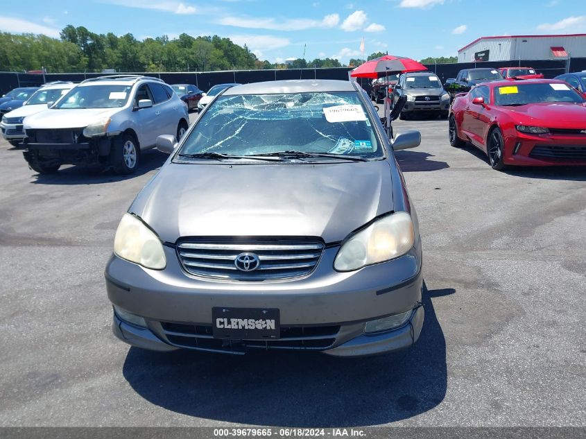2003 Toyota Corolla S VIN: 2T1BR32E13C155577 Lot: 39679665