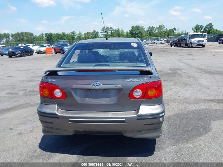2003 Toyota Corolla S VIN: 2T1BR32E13C155577 Lot: 39679665