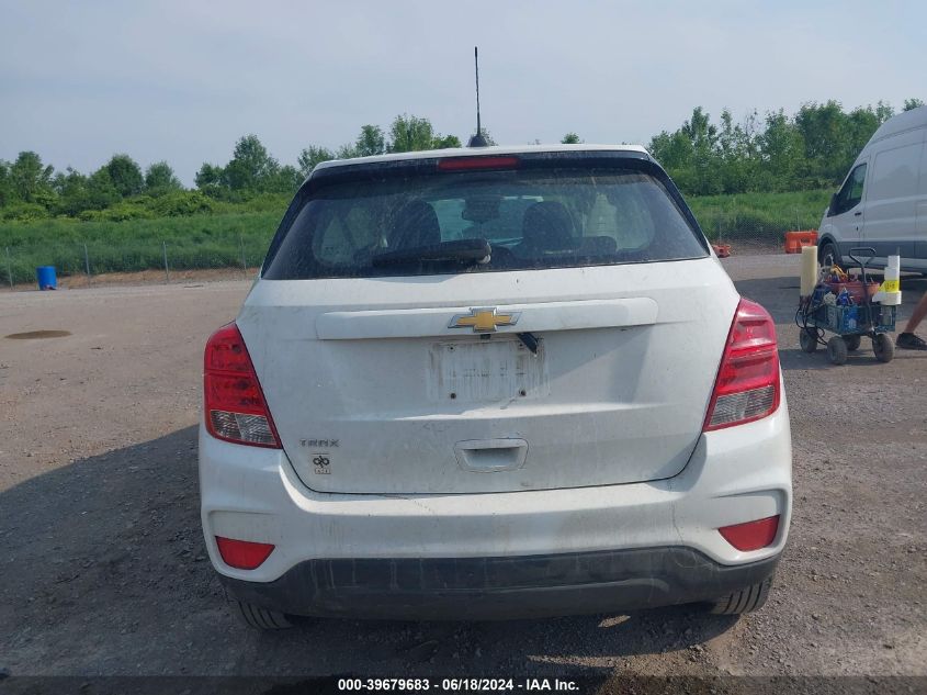 2020 Chevrolet Trax Fwd Ls VIN: KL7CJKSB7LB065163 Lot: 39679683