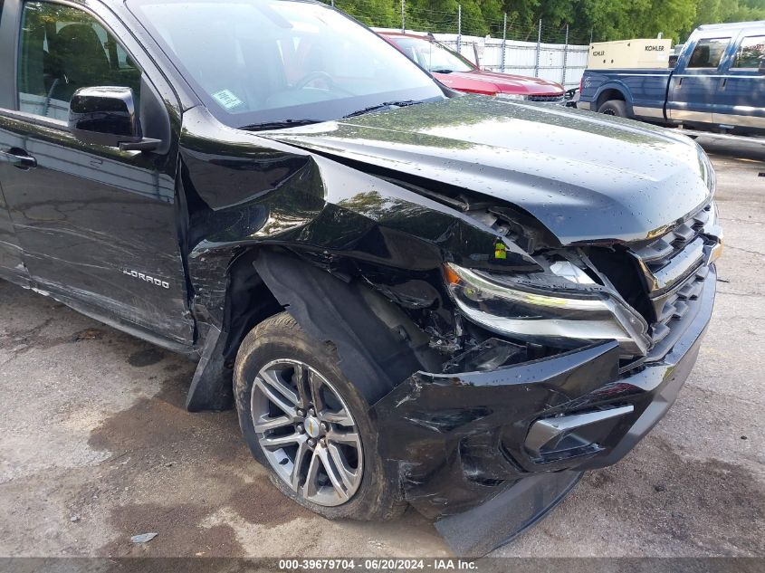 2022 Chevrolet Colorado Lt VIN: 1GCHTCEN1N1198640 Lot: 39679704