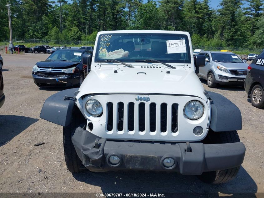 2015 Jeep Wrangler Sport VIN: 1C4AJWAG4FL577184 Lot: 39679707