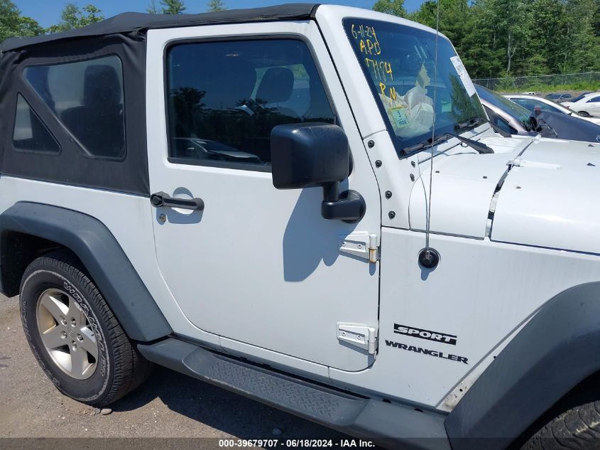 2015 Jeep Wrangler Sport VIN: 1C4AJWAG4FL577184 Lot: 39679707