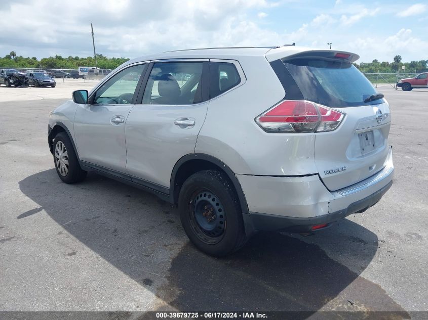 2015 Nissan Rogue S VIN: 5N1AT2MV8FC832038 Lot: 39679725